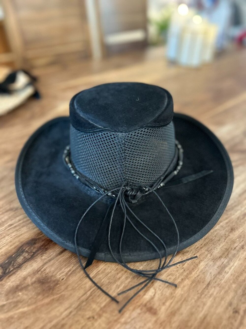 Black Jacaru 1021 Blaze Hat with Mesh for Breathability